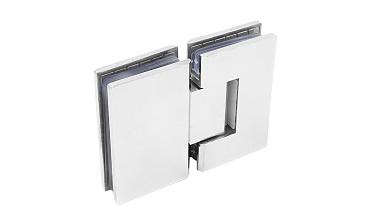 Петля для душевой кабины стекло-стекло 180° 90х55 мм AISI 304 полированная t303-2 PSS купить в Самаре