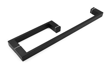 Ручка полотенцесушитель 25*10*200*450, черная t625 Bl купить в Самаре