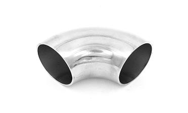 Отвод поручня Ø42.4х90х1.45 мм, 90°, полированный 400 Grit (AISI 201) k346-5 купить в Самаре