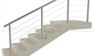 Заполнение из 4х тросиков (тросик в оболочке) для крыльца купить в Самаре