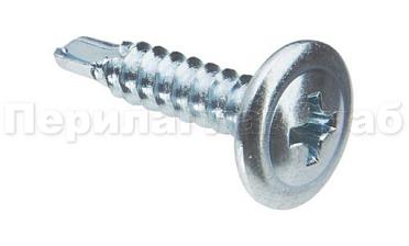 Саморез с пресс-шайбой и сверлом 4,2х19 мм, оцинковка М-3307 купить в Самаре
