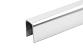 Профиль П-образный, L=2500 мм, t=1 мм, для стекла 8 мм, полир. (AISI 304) t115 PSS