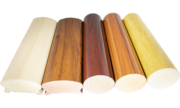 Комплект образцов ПВХ поручня фигурный + текстурный (5 видов) Фk889  купить в Самаре