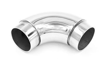 Отвод поручня под Ø42.4х1.5 мм, 90°, литой, полированный, с вставками (AISI 201) k383-3 купить в Самаре