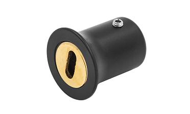  Соединитель стена-труба 19 мм, цинк, черный t907 BZn  купить в Самаре