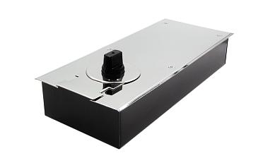 Доводчик для стеклянной двери до 80 кг EN2, напольный, 500 тыс. циклов, нержавеющая сталь AISI 304, полированная t182 PSS купить в Самаре