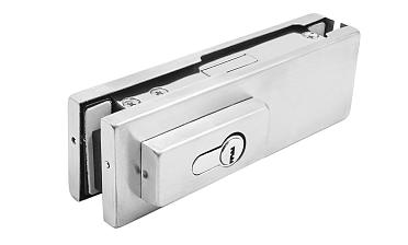 Замок для стеклянной двери центральный с прямоугольным ригелем, шлифованный, вырез 13 t152 SSS купить в Самаре