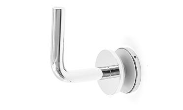 Держатель поручня на стекло 10-17 мм, полированный (AISI 304) k008 купить в Самаре