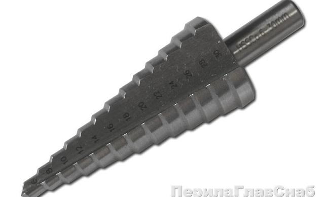 Сверло ступенчатое HSS 6-30 мм k447