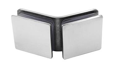 Коннектор для душевой кабины стекло-стекло 135° 45х45 мм полированный t726-2 PSS  купить в Самаре