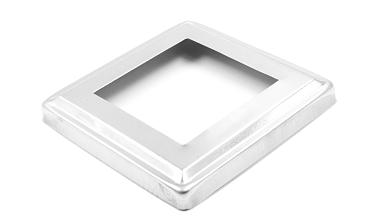 Низ стойки штампованный 135х135 мм, для трубы 81х81 мм, фигурный AISI 304 k376 купить в Самаре