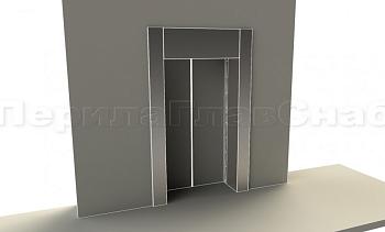 Облицовка портала лифта в Самаре. Готовые проекты ПерилаГлавСнаб