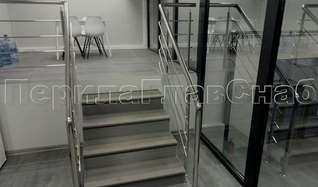 Перила с четырьмя ригелями  в Самаре. Готовые проекты ПерилаГлавСнаб