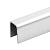 Профиль П-образный, L=2500 мм, t=1 мм, для стекла 8 мм, шлиф. (AISI 304)  t115 SSS купить в Самаре