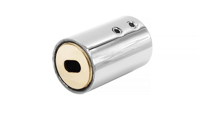 Коннектор стена-труба для трубы 19 мм, без юбки, шлифованный t907-2 SSS