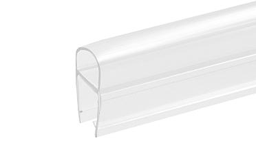 Уплотнитель для стекла в душевую кабину 8 мм, дверь-стекло 2200 мм t212 купить в Самаре