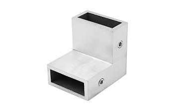 Соединитель труба-труба 90°, для трека 30х10 мм, 90°, AISI 304, шлифованный t460 SSS купить в Самаре