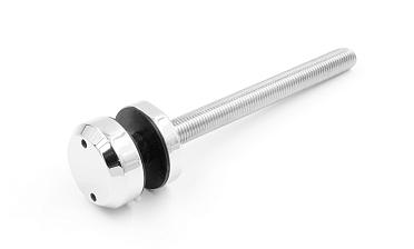 Комплект торцевого крепления несущего стекла, гайка-шайба Ø50х10х18 мм с внутренней резьбой М16(для оцинковки), полированный AISI 304, уценка k277-7-У купить в Самаре