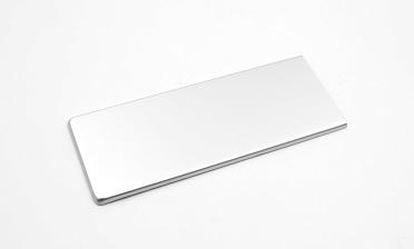 Торцевая заглушка 49х118 мм на зажимной алюминиевый профиль k601-12  купить в Самаре