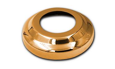 Низ стойки Ø38.1 мм, S=0.8 мм, внешний Ø78х12 мм, золото Фk007-88 купить в Самаре