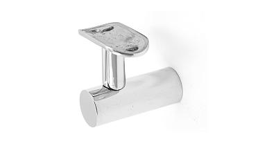 Держатель поручня к стойке Ø38.1 мм, с ложементом для трубы Ø50.8 мм полированный, литой (AISI 304) k243 купить в Самаре