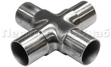 Соединение поручня Ø38.1 мм, крестовина (AISI 304) k360 купить в Самаре