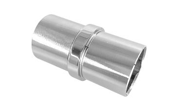 Соединитель трубы Ø25.1х1.45мм, полированный, AISI 304, с насечками k086-25 купить в Самаре