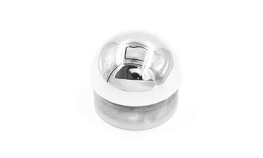 Заглушка литая сферическая на трубу Ø42.4х1.5 мм (AISI 304) полированная k272  купить в Самаре