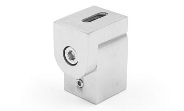 Держатель труба-стена, регулируемый, Ø19 мм, нерж., шлифованный t908 SSS купить в Самаре