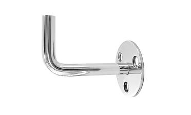 Пристенок без ложемента, вынос 70х45, Ø48х3мм, сварной, полированный, (AISI 304) k009-999 купить в Самаре