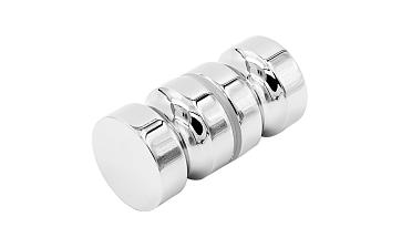 Дверная ручка «кноб», алюминий-хром, полированная t692 ALPC купить в Самаре