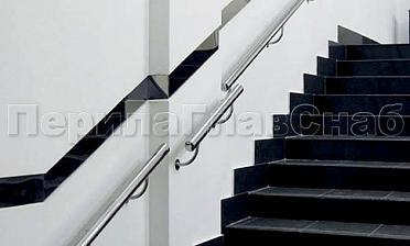 Пристенный поручень из нержавеющей стали 50 мм купить в Самаре