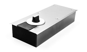 Доводчик для стеклянной двери напольный, шлифованный EN2 500 тыс.циклов  115 гр (дверь 700-900 мм , до 80 кг) t186-2 SSS купить в Самаре