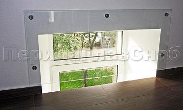 Ограждение со стеклом для окон купить в Самаре