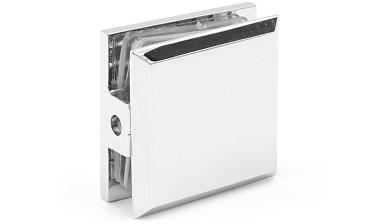 Коннектор для душевой стена-стекло 45х45, латунь-хром t730-2 PC купить в Самаре