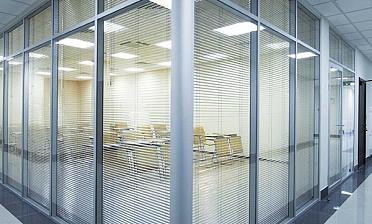 Cтеклянные перегородки - вариант 4 купить в Самаре