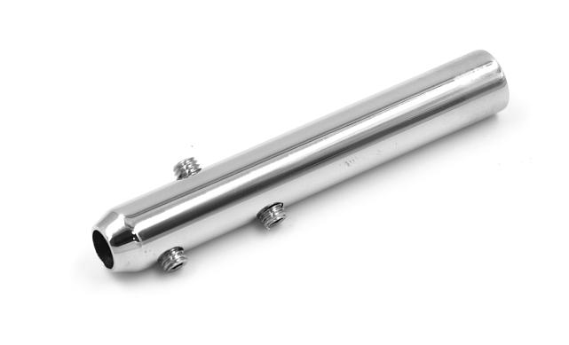 Зажимы для троса 80 мм на трос Ø6 мм, под М8, прямой, полированный (AISI 304) k077-4