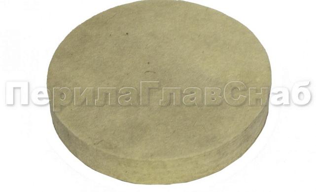 Войлок на опорной тарелке с гайкой, 125х20xМ14 Ultra k459-3
