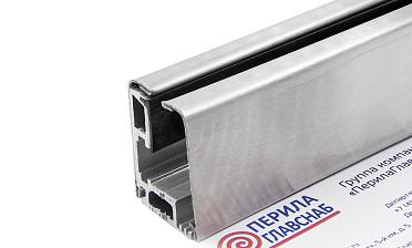 Профиль шлифованный зажимной для стекла 8-12 мм, С ОТВЕРСТИЯМИ, длина 3 м т40-6 SSS купить в Самаре