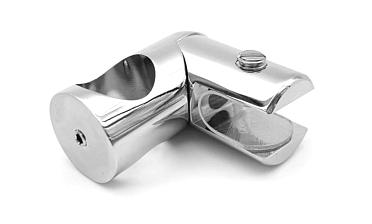 Держатель стекла сквозной боковой, для трубы 19 мм, полированный, t912 PSS купить в Самаре