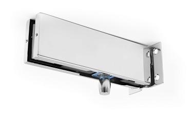 Фитинг на фрамугу с осью и монтажной пластиной, полированный t130 PSS купить в Самаре