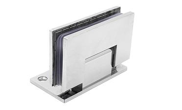 Петля для душевой кабины стена-стекло 90° 90х55 мм полированная t305-2 PSS купить в Самаре