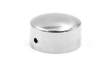 Заглушка под пластиковый (деревянный) поручень Ø49х0.4 мм полированная (AISI 304) k083 купить в Самаре