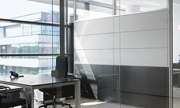 Стеклянные перегородки - вариант 7 купить в Самаре