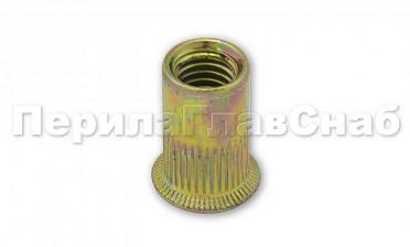 Заклепка латунь с внутр. резьбой М8, бурт №1 k478 купить в Самаре