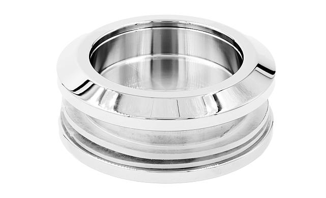 Дверная ручка 58 мм под отверстие 47 мм полированная t665 PSS 2