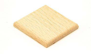 Торцевая заглушка для поручня 40х40, бук Ф-0844-2 купить в Самаре