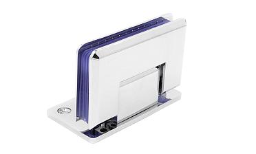 Петля для душевой кабины стена-стекло 90° с односторонним креплением, 90*55, цинк, полированная t305 PZn купить в Самаре