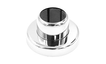 Цанга Ø38.1 мм, низ 8х82 под анкер 8 мм, (AISI 316), (для установки на деревянную ступень, бетон, крепление на 3 анкера М8) k026-3 купить в Самаре