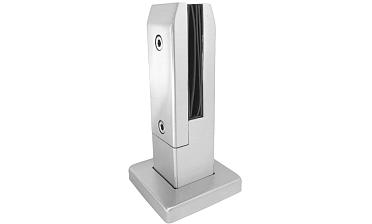 Стеклодержатель литой напольный, плоский 50х50х190 мм, шлифованный (AISI 304) Фk275-2 купить в Самаре